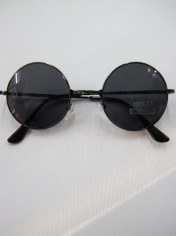 60s Hippie Glasses Black John Lennon Glasses - Party Glasses Novelty Glasses